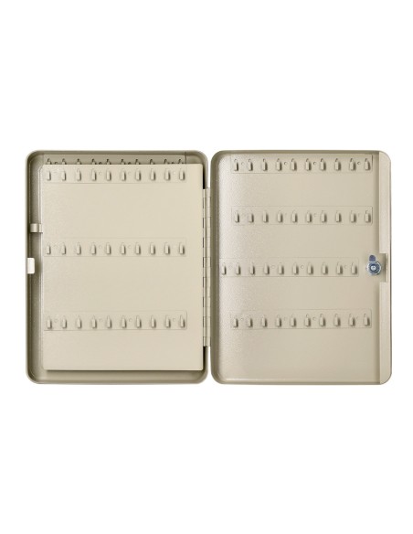 Armario metalico portallaves q-connect 370x280x80 mm para 140 llaves