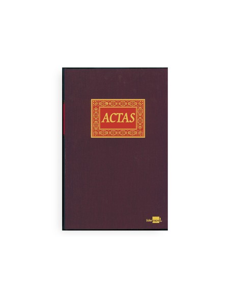 Libro liderpapel folio 100 hojas actas