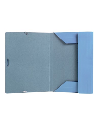 Carpeta liderpapel gomas folio 3 solapas carton...