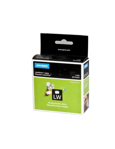 Etiqueta adhesiva dymo 11355 -tamaño 19x51 mm...