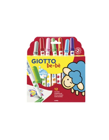 Rotulador giotto super bebe caja de 12 unidades...
