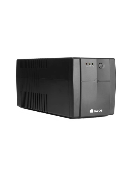 Sai ngs fortress 1500 v2 bateria 1200 va con 4 tomas corriente schuko plug off line ups 720w funcion avr