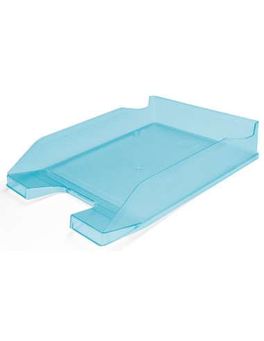 Bandeja sobremesa plastico q-connect turquesa...