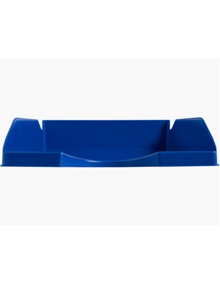 Bandeja sobremesa plastico q-connect azul opaco 240x70x340 mm