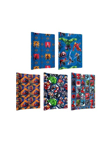 Papel de regalo basika marvel rollo ancho 70 cm...