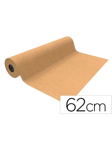 Papel de regalo basika kraft liso ancho 62 cm...