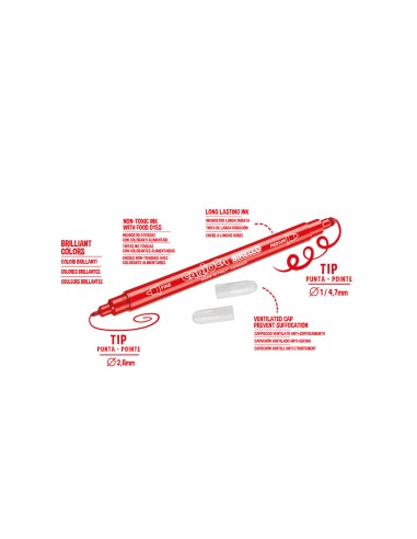 Rotulador carioca birello doble punta caja de...