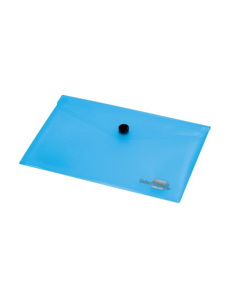 Carpeta liderpapel dossier broche 44232 polipropileno din a6 azul translucido