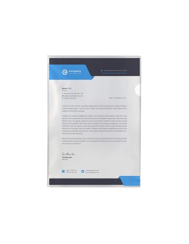 Carpeta dossier uñero plastico q-connect din a4...