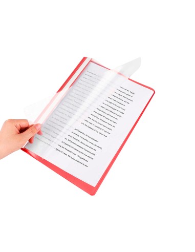 Carpeta dossier fastener plastico q-connect din...