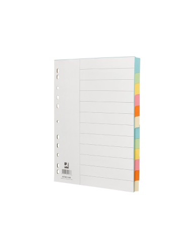 Separador q-connect cartulina juego de 12...