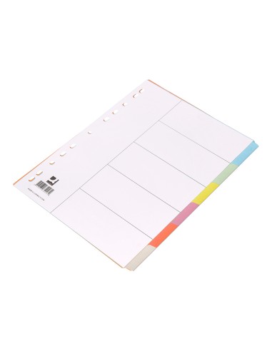 Separador q-connect cartulina juego de 6...