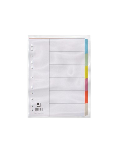 Separador q-connect cartulina juego de 6...