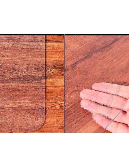 Alfombrilla para suelo q-connect pvc protectora de suelos 1150x1340 mm grosor 2 mm