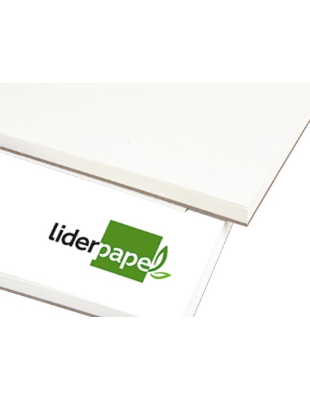 Bloc dibujo liderpapel acuarela encolado 210x297mm 20 hojas 300g/m2 sin recuadro