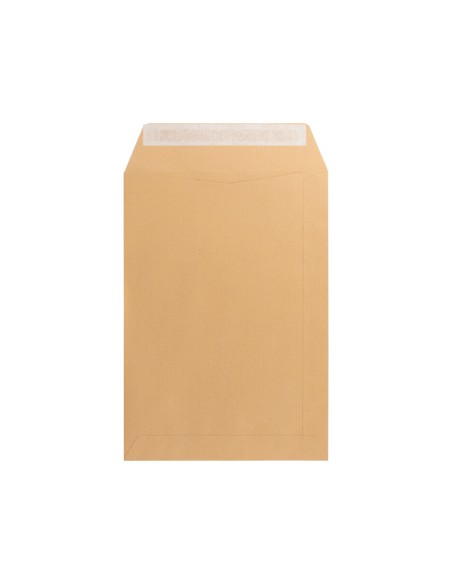 Sobre liderpapel bolsa n.1 kraft salarios 100x145 mm tira silicona caja de 1000 unidades