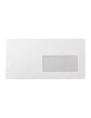 Sobre liderpapel n.4 blanco americano ventana...