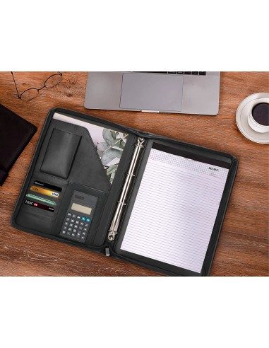 Carpeta portafolios q-connect cremallera 4...