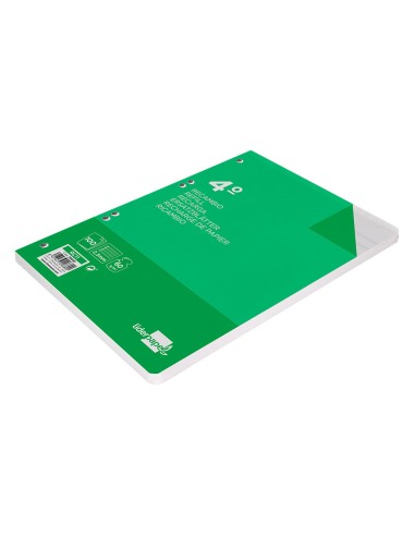 Recambio liderpapel cuarto 100 hojas 60g/m2...