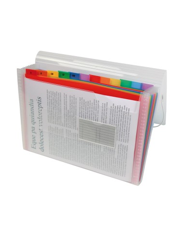 Carpeta liderpapel clasificador fuelle 42159...