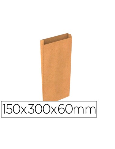 Sobre papel basika kraft natural liso con...