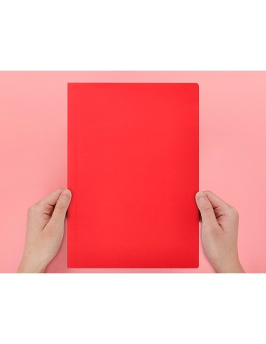 Subcarpeta liderpapel din a4 rojo intenso 180g/m2