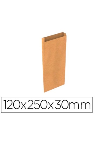 Sobre papel basika kraft natural liso con...