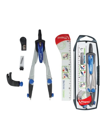 Compas maped 538700 -con adaptador universal...