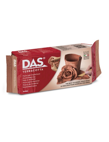 Pasta das terracota para modelar seca sin coccion 1000 g
