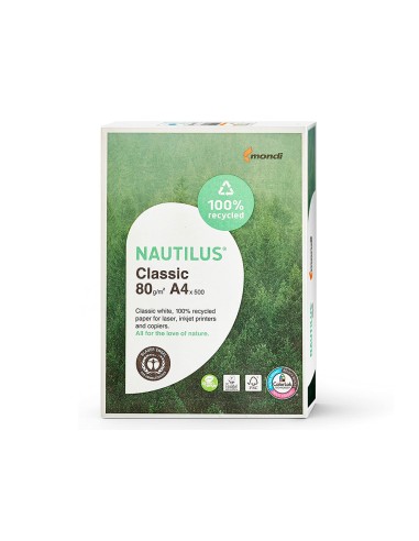 Papel fotocopiadora nautilus din a4 80 gramos...