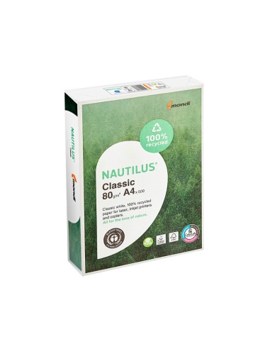 Papel fotocopiadora nautilus din a4 80 gramos...