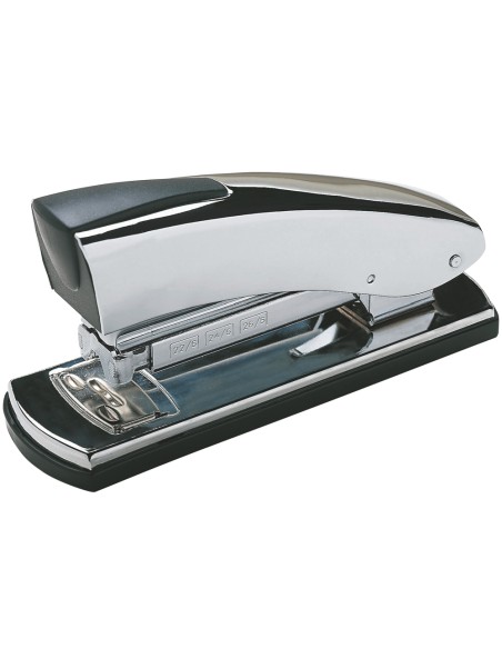 Grapadora petrus 2001p color gris capacidad 30 hojas