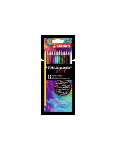 Lapices de colores stabilo aquacolor arty line...