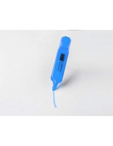 Rotulador q-connect fluorescente azul punta...