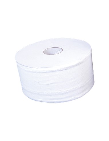 Papel higienico jumbo 2 capas blanco mandril de...