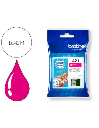Ink-jet brother lc421m dcp-j1050dw /...