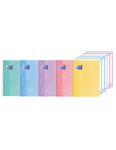 Cuaderno espiral oxford europeanbook 5 touch...