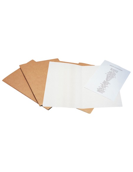 Subcarpeta liderpapel folio kraft interior blanco 240g/m2