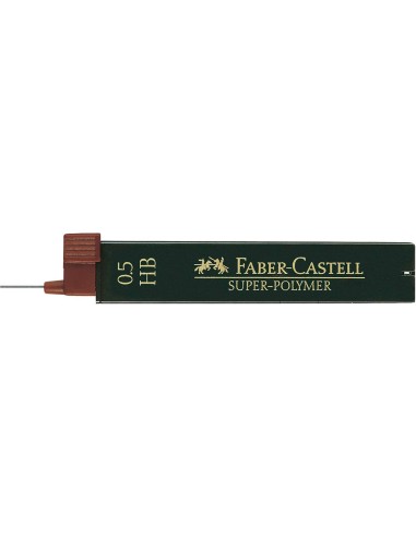 Minas faber grafito 9065 0,5 mm hb estuche de...