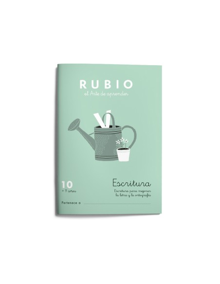 Cuaderno rubio caligrafia nº 10
