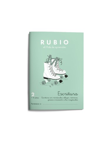 Cuaderno rubio caligrafia nº 2