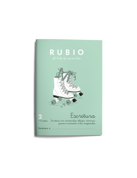 Cuaderno rubio caligrafia nº 2