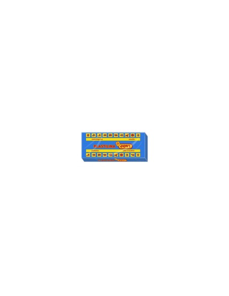 Plastilina jovi 71 azul oscuro unidad tamaño mediano