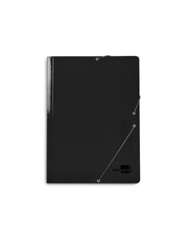 Carpeta liderpapel gomas folio 3 solapas carton...