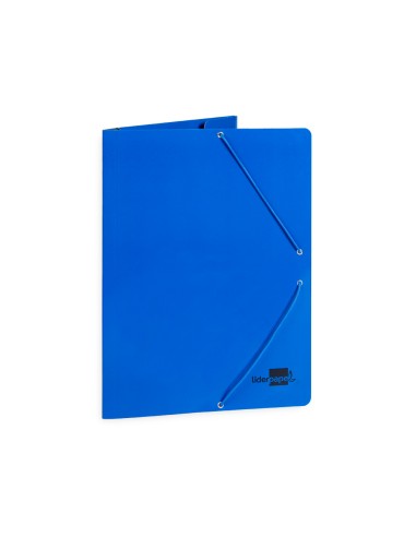 Carpeta liderpapel gomas folio 3 solapas carton...