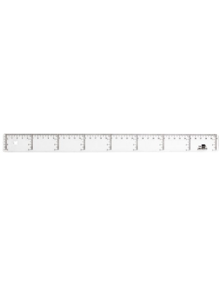 Regla liderpapel plastico cristal 40 cm