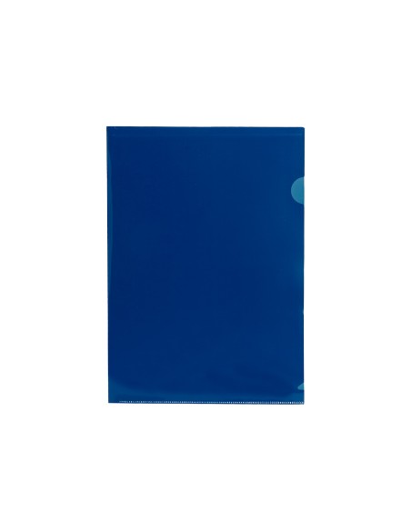 Carpeta liderpapel dossier uñero 44002 polipropileno din a4 azul 20 hojas