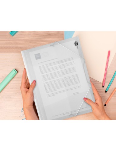 Carpeta liderpapel gomas solapas 34964...
