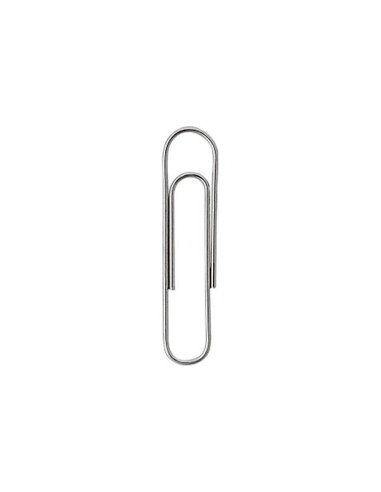 Clips niquelados q-connect nº2 33 mm cubilete...