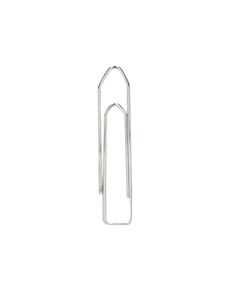 Clips galvanizados q-connect n º4 50 mm caja de 100 unidades